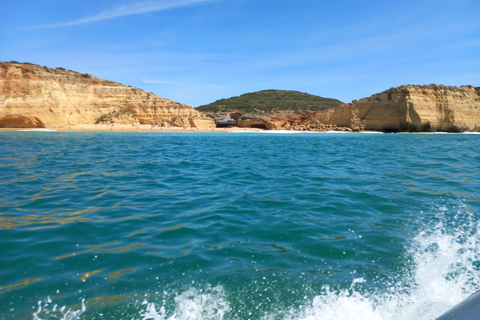 Lisbonne : Circuit sur la côte de l&#039;Algarve avec excursion en bateau vers les grottes