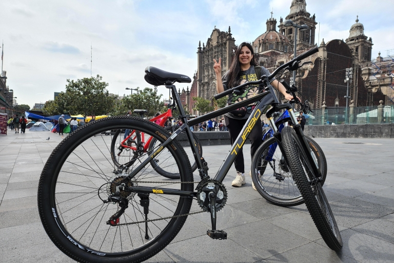Tour à vélo du CDMX avec expérience gastronomique mexicaine