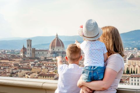 家族と子供向けのフィレンツェの見どころのプライベート ツアー