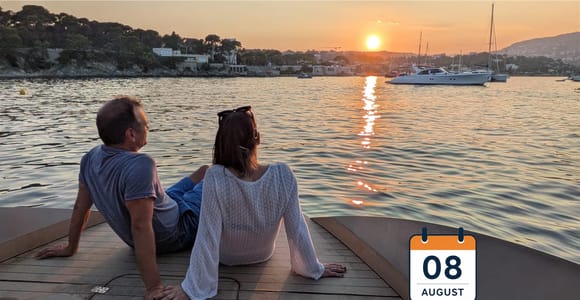Nice: Private Sunset Tour by 100% Solar-Powered Boat