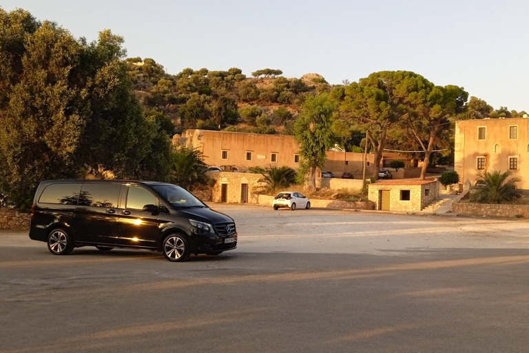 Desde las Zonas de Rethymnon: Preveli y Playa Damnoni Excursión PrivadaExcursión privada de un día a las playas de Preveli y Damnoni desde Rethymno