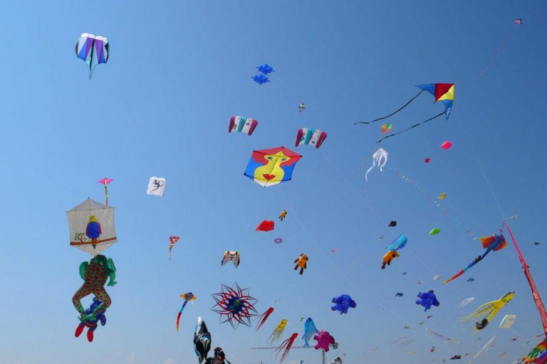 Jaipur: Festival de cometas Makar Sankranti con una familia local