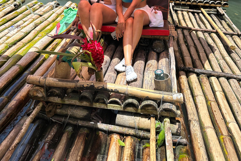 Great River Bamboo Rafting with Limestone full body massage Great River Bamboo Rafting with limestone full body massage