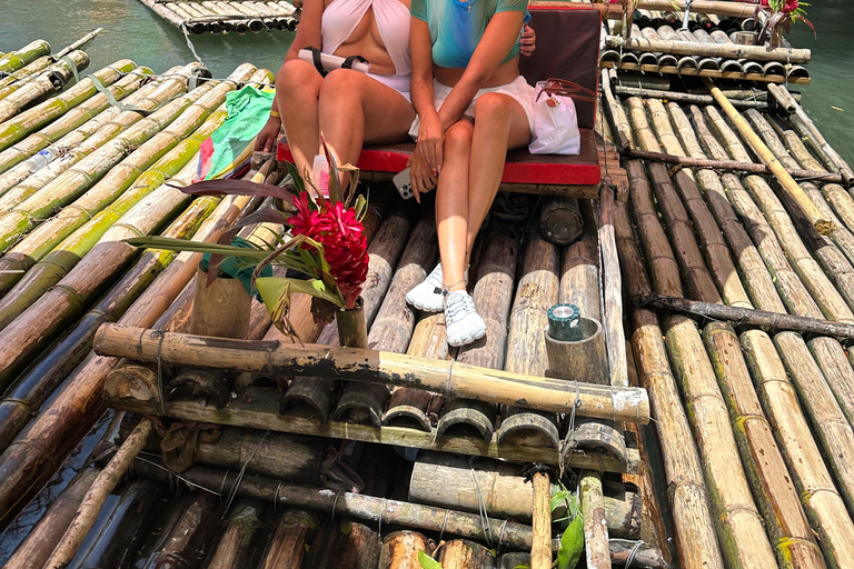 Great River Bamboo Rafting with Limestone full body massage Great River Bamboo Rafting with limestone full body massage