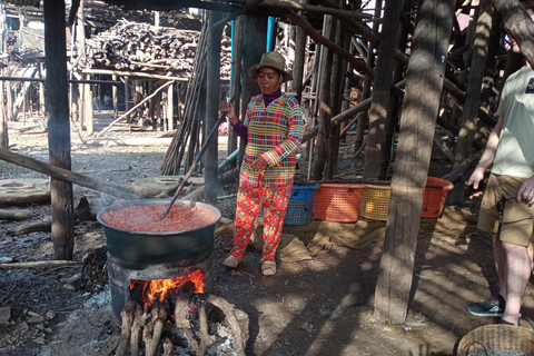 From Siem Reap: Floating Village, Lake, and Ox Cart Tour The Floating Village and Ox-cart Ride