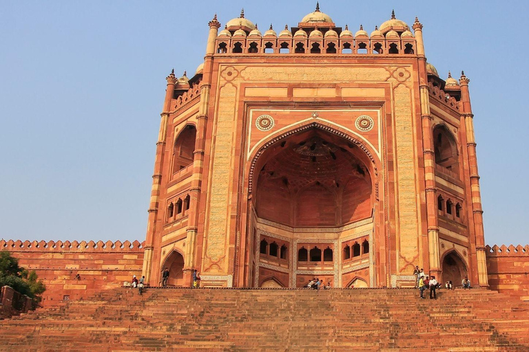 Agra tur med övernattning med Taj Mahal och Fatehpur Sikri