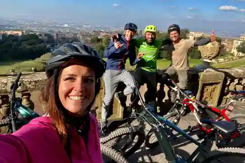 Rome : Visite à vélo du vignoble de Frascati avec dégustation de vin