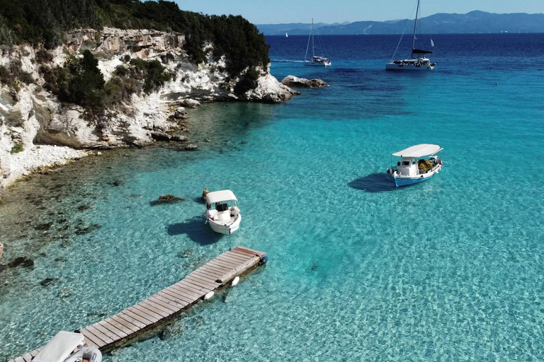 Corfu: Paxos Sea Caves & Antipaxos Private Yacht Cruise Oaseas - Compact Yacht, Up to 5 Guests