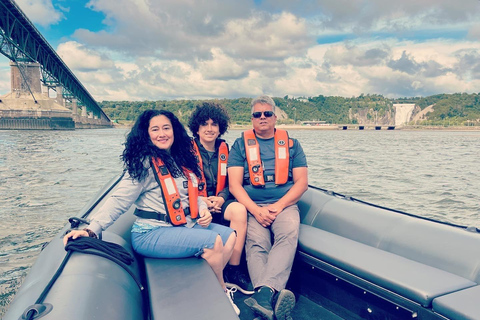 Quebec City: Guided Zodiac Tour Under the Iconic Bridges