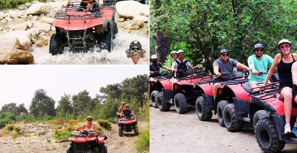 Kemer: Taurus Mountains Quad Safari with Obstacles & Streams