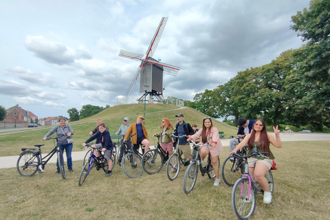 Brügge mit dem Fahrrad mit Familie und Freunden!