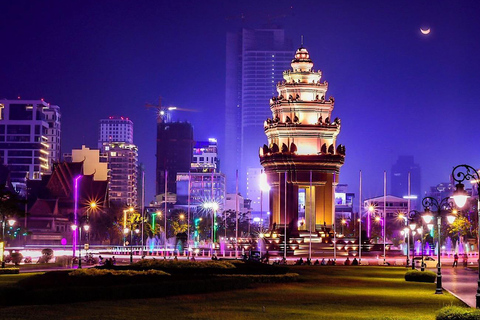 Phnom Penh: 10 Iconic Evening City Highlights by Tuk-Tuk