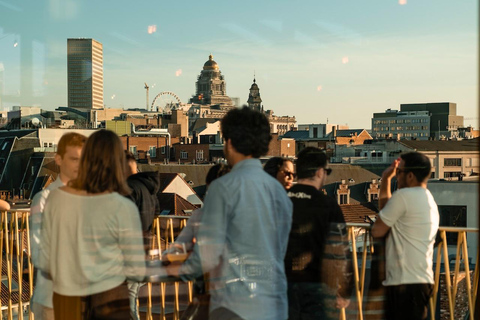 Brussels: Rooftop Ticket with Belgian Beer Tasting