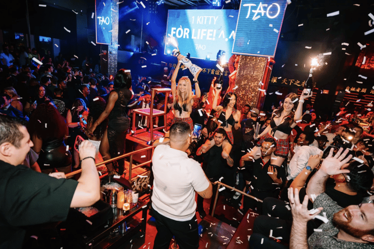 Las Vegas: VIP Club Crawl with Games, Open Bar & Party Bus