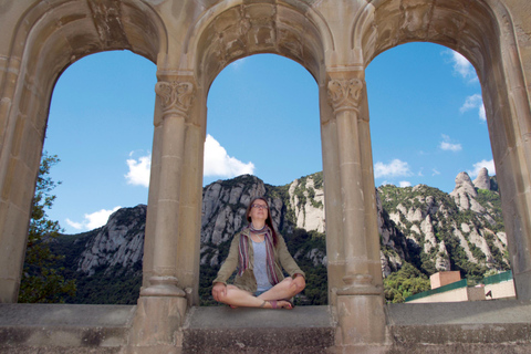 Barcelona: Montserrat, Black Madonna, Rack Railway & Liquors Transfer to Montserrat Monastery & Ticket to the Basilica