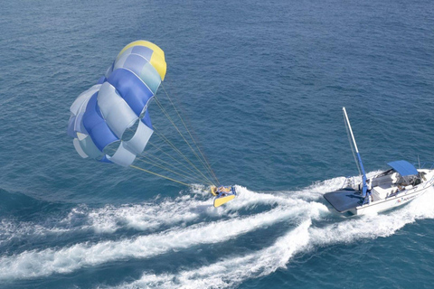 Cancun: Parasailing, Speedboat & Snorkeling Cancun: Parasailing Option