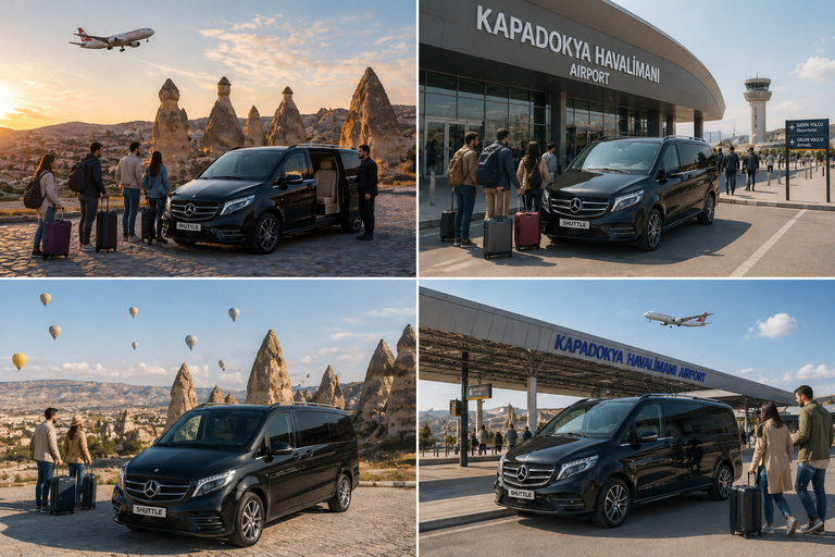 Kayseri/Nevşehir Airport ↔ Cappadocia Hotels Transfer Nevşehir Airport to Cappadocia Hotels Private Transfer