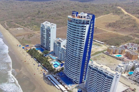 Esmeraldas: Tonsupa Apartamento frente al mar con jacuzzi