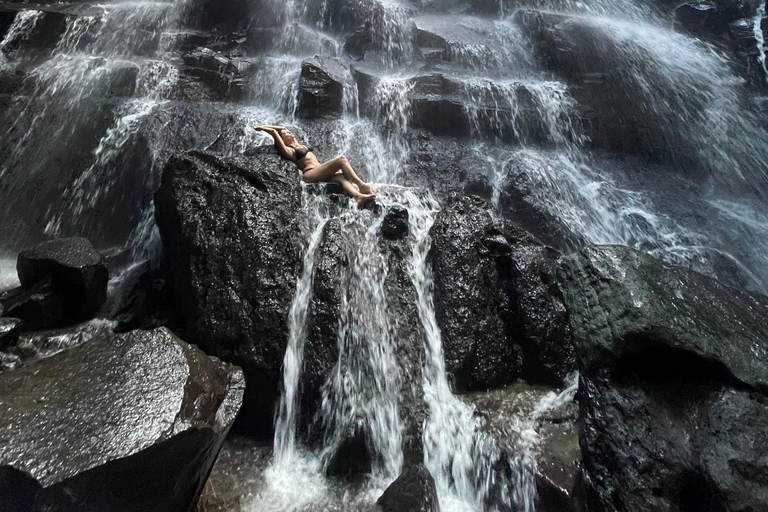 Discover Awesome Hidden Gems waterfalls Tour in Ubud Private Group with English Speaking Guide Tour