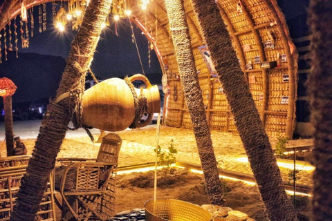 From Cairo: Desert night, Bedouin dinner, coffee & show