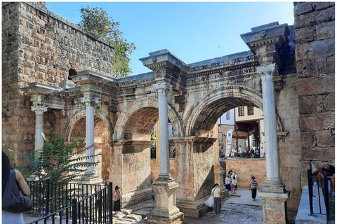 Belek: Antalya City Tour w/Boat Trip, Waterfall & Cable Car City Tour With Waterfalls&Lunch