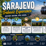 Sarajevo: funivia, monte Trebević, pista da bob