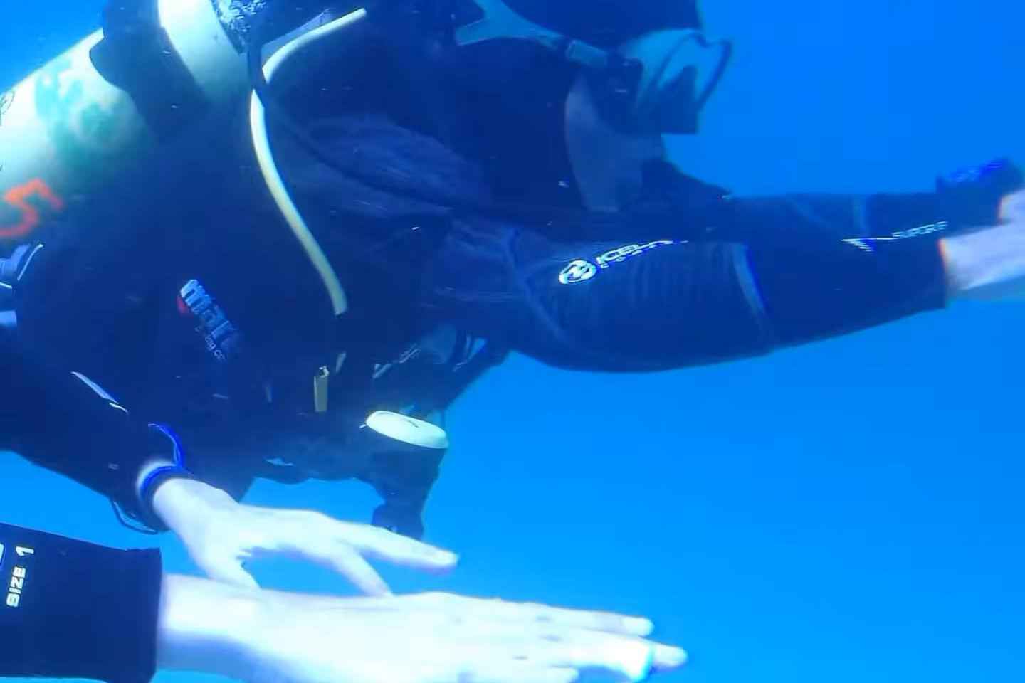 Mi primera inmersión de buceo en el Océano desde Sao Miguel