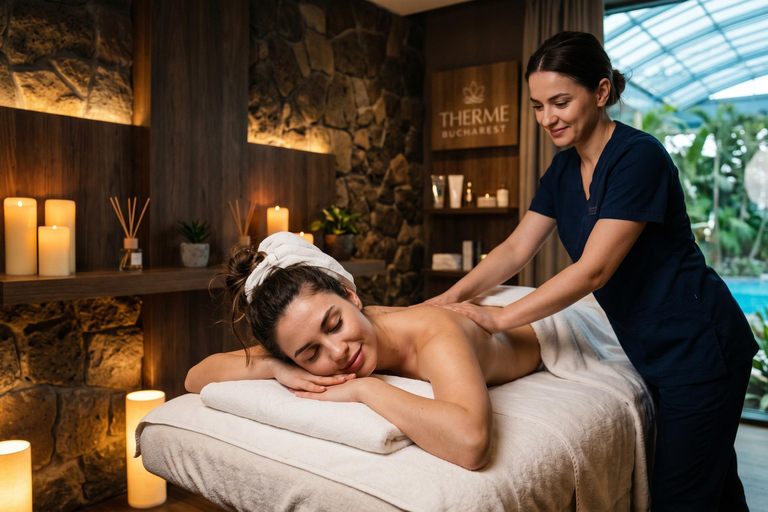 Therme Bucharest: Palm, Galaxy & Elysium Tickets & Transfer Therme : Palm, Galaxy & Elysium Tickets & Transfer 12 HOURS