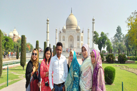 From Delhi : Private Taj Mahal and Agra Fort Trip by Car Private Ac Car and Tour Guide only