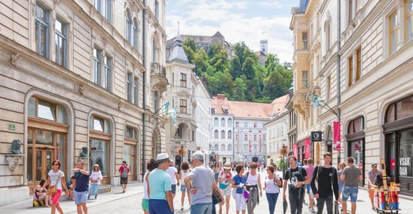 Ljubljana: Rundgang und Flussfahrt