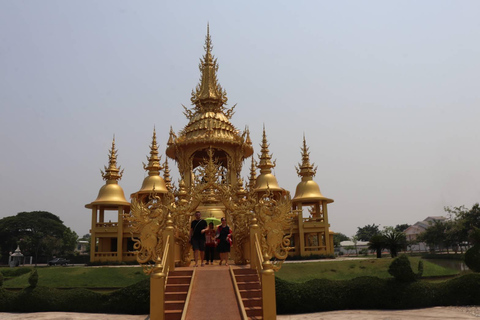 Chiang Rai White &amp; Blue &amp; Sang Kaew Phothiyan &amp; Lalitta CafeChiang Rai White-Sang Kaew-Blue Temple &amp; Lalitta Cafe