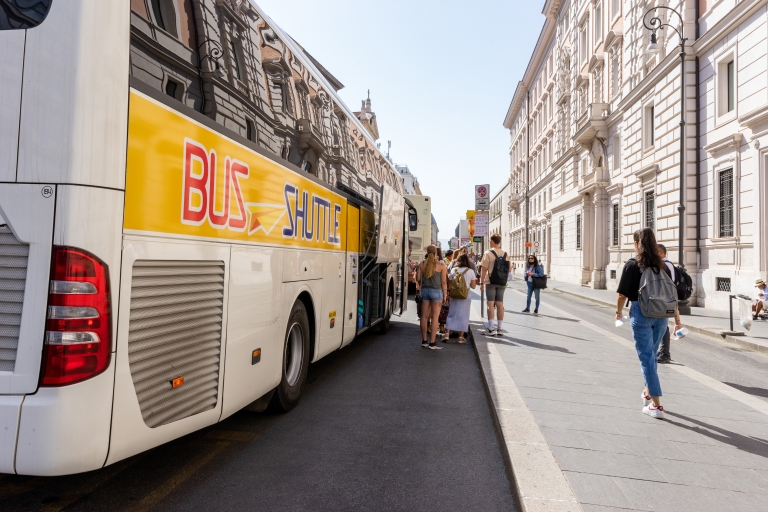 Rome: Shuttle Bus Transfer to or from Fiumicino Airport Rome to Fiumicino Airport (FCO)