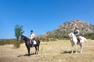 Madrid: Privates Reiten im Pedriza NP & Transport