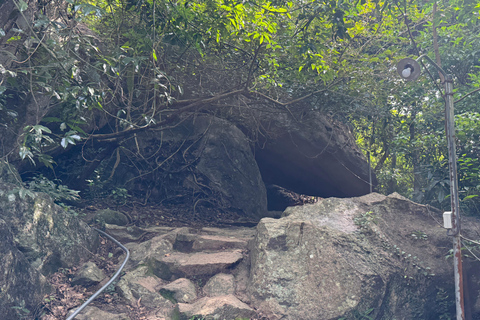 From Colombo: Cave Temples, Jungle Trek & Waterfall Swim