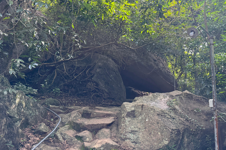 From Colombo: Cave Temples, Jungle Trek & Waterfall Swim