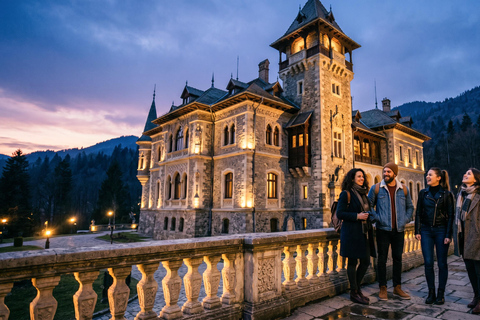 TOUR Bran Castle (Dracula), Peles Castle & Wednesday Castle Audio guide in 24 languages