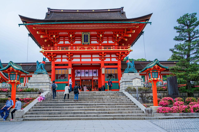 Da Osaka: Escursione di un giorno a Kyoto con il Santuario di Fushimi Inari