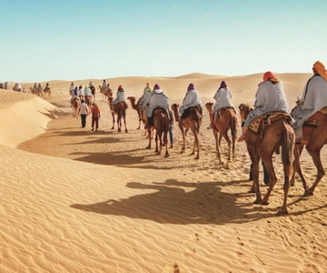 Douz: Two-Day Camel Trek with Overnight Camp in the Desert