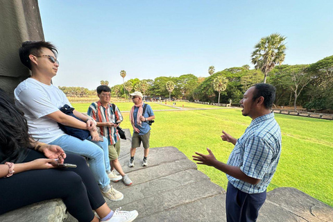 Soluppgång vid Angkor Wat och heldag med fascinerande tempel