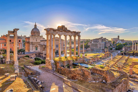 Roma: Colosseo, Foro Romano e Palatino &amp; Audioguida