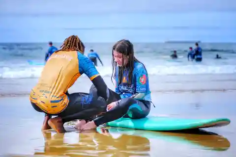 Lissabon: Lektion i surfing