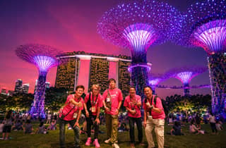 Singapur Flussfahrt, Garden Rhapsody & Spectra von CYT