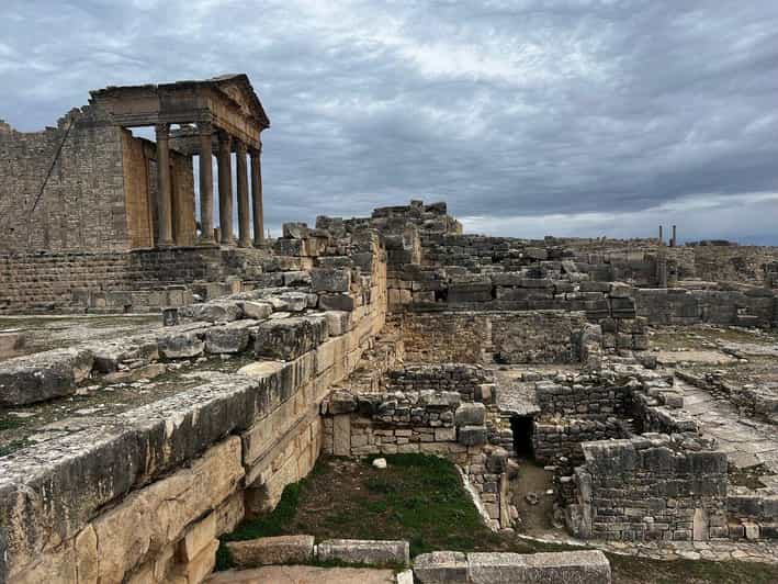 Viagem privada de 1 dia a Testour, Dougga e Bulla Regia