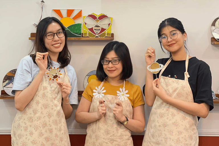 Ho Chi Minhstad: workshop glas-in-loodkunst in SaigonAlleen workshop (met instructeur)