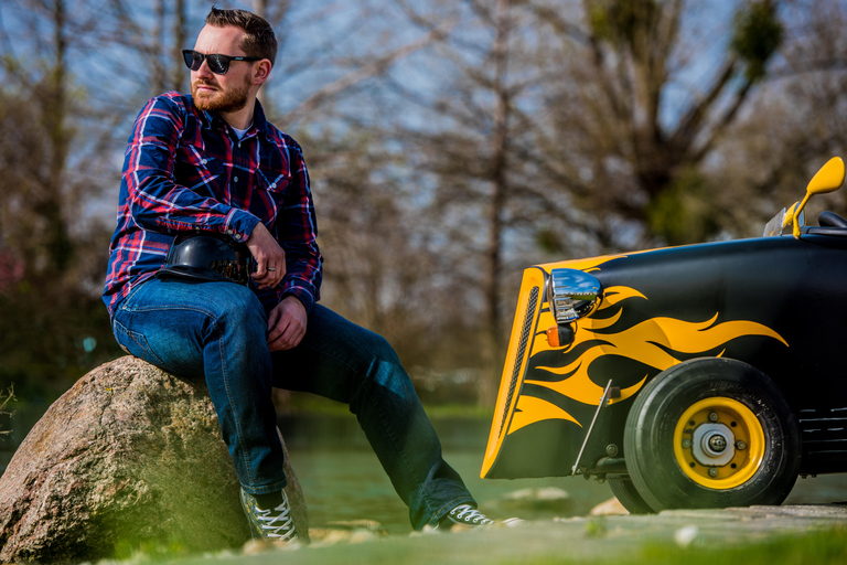 Dresden: Hot rod city tour - sightseeing with an adrenaline factor