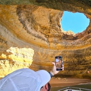 From Faro: Boat trip to Benagil Cave & Praia da Marinha