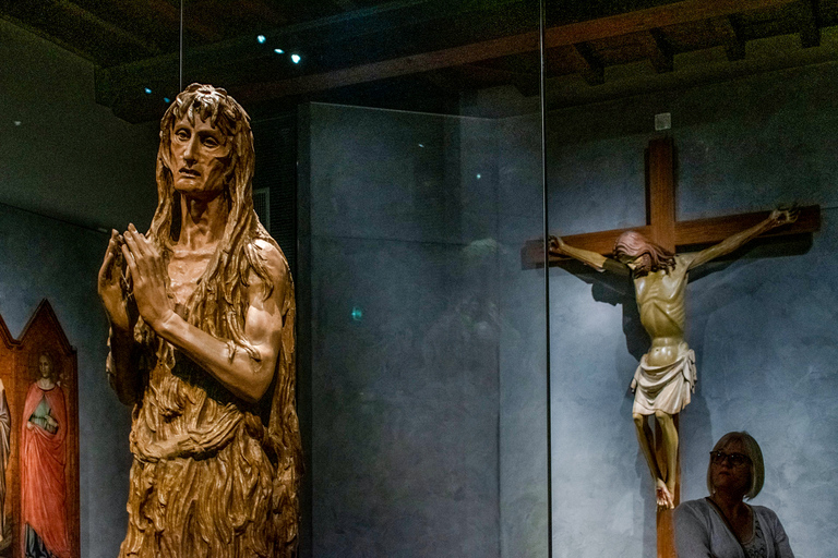 Florence : col de la cathédrale avec dôme, baptistère et crypte