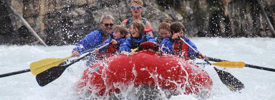 Jasper : Canyon Run Family Whitewater Rafting