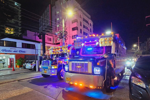 Chiva Rumbera Tour with Music, Party, and Fun in Cartagena