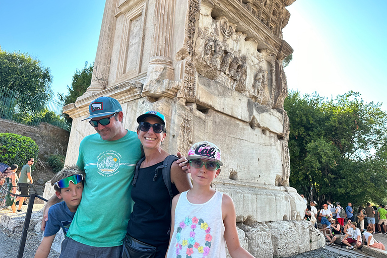 Visite en famille du Colisée et de la Rome antique pour les enfants